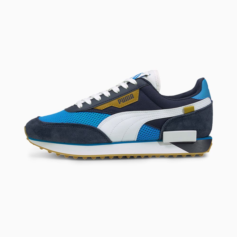 Puma Future Rider Olympique de Marseille Férfi Sportcipő - Sötétkék ( Hungary - CNKSY8360 )